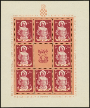 MiNr. 154 Sheet