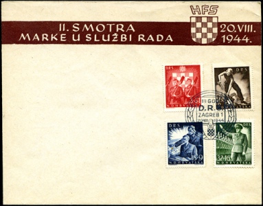 MiNr. 162-165 FDC