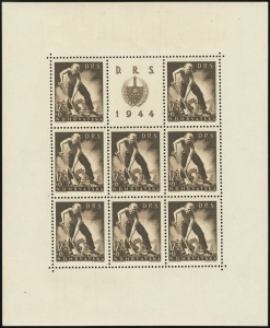 MiNr. 163 A Sheet