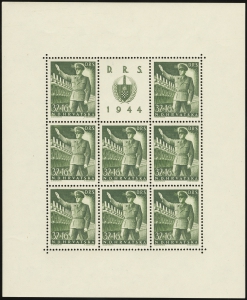 MiNr. 165 A Sheet