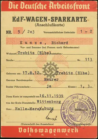 KdF Booklet (front)