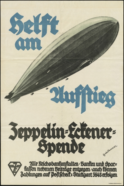 Zeppelin-Eckener-Spende Poster