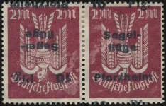 MiNr. 13 b K & 13 b pair