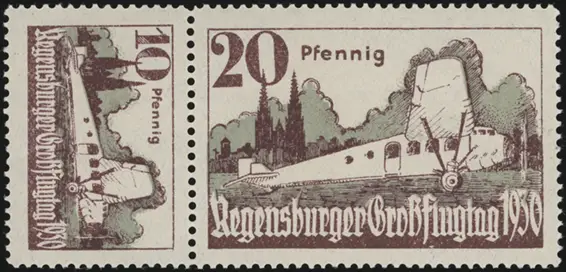 MiNr. 18 b / 19 b