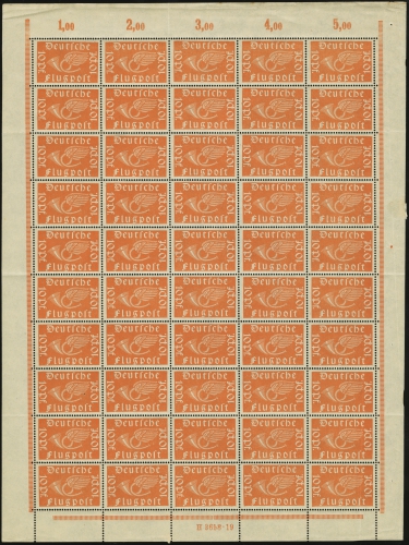 MiNr. 111 a Sheet