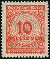 MiNr. 318 A P HT