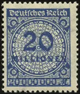 MiNr. 319 A W a