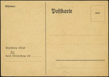 Order Form (rear)