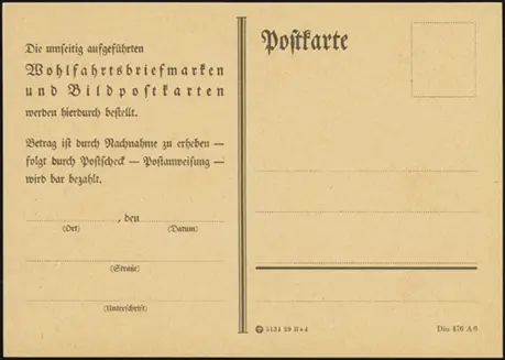 Order Form<br />(rear)
