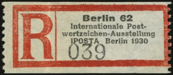 Registration Label