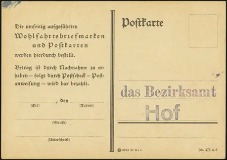 Order Form (back)