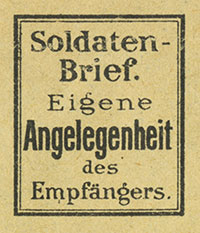Soldatenbrief
