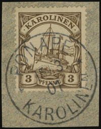 Postmarks of Karolinen