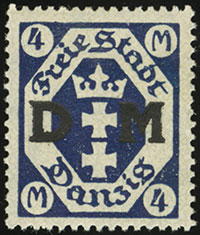Small Coat of Arms Overprints