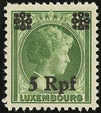 Luxembourg Overprints