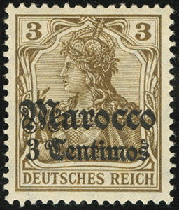 1906 / 1911 Germania Overprints