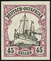 1905 / 1920 Imperforate Yacht Issues