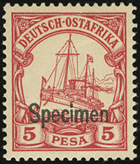 1901 Yacht Specimens